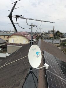 岐阜市アンテナ施工事例