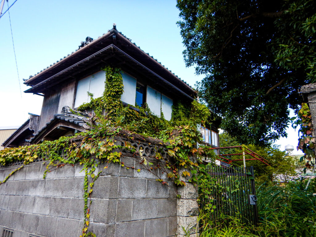 日本家屋の空き家